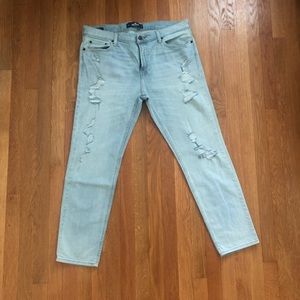 Hollister light wash jeans, size 36